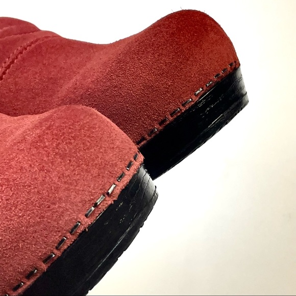 Lands’ End Women’s Suede Slip On Clogs Mules 406614 Size 8B - Picture 9 of 16